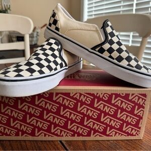 Vans Checkered Slip-On Sneakers